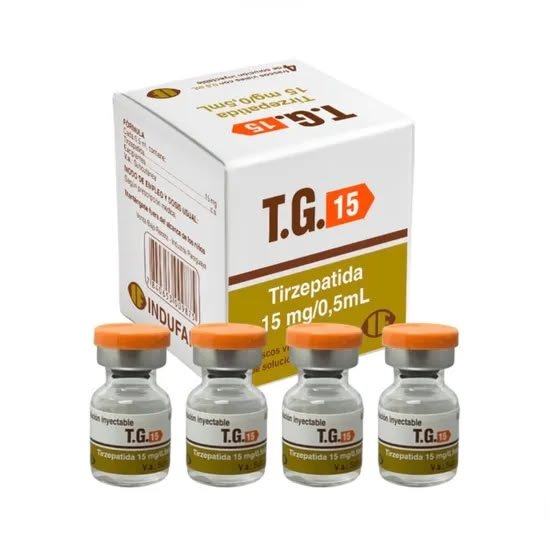 TG-15 15mg — Kit com 4 Ampolas